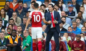 Arsenal-manager-Unai-Emery-and-Mesut-Ozil-min