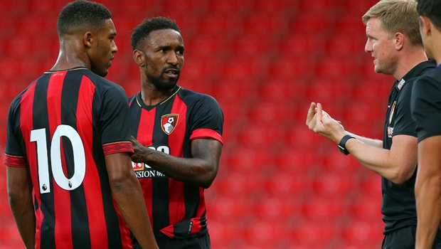 Eddie-Howe-Jermain-Defoe-AFC-Bournemouth-min