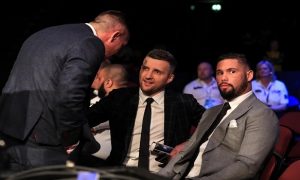Carl Froch and Tony Bellew Boxing