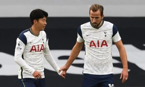 Harry Kane and Heung-Min Son