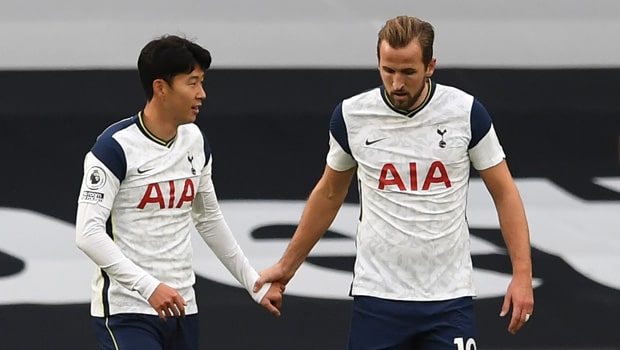 Harry Kane and Heung-Min Son 