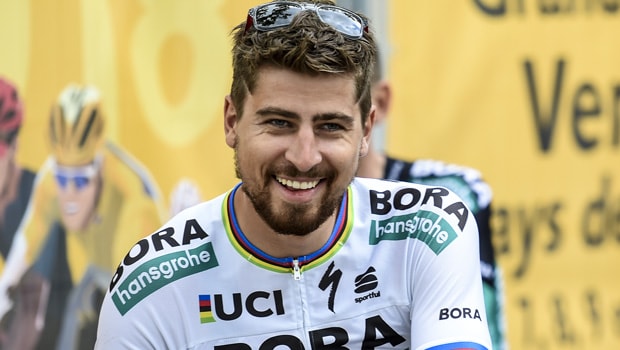 Peter Sagan reacts to reports of his demise