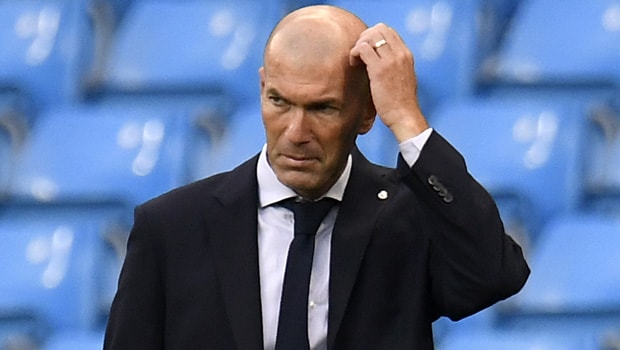 Zinedine Zidane Real Madrid manager 