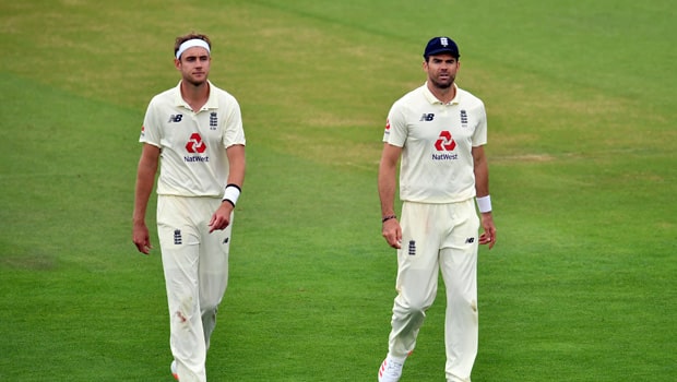 James Anderson and Stuart Broad 