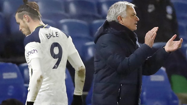 Jose Mourinho and Bale