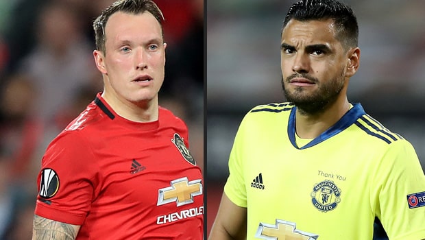 Phil Jones & Sergio Romero