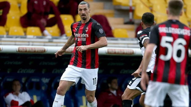 Zlatan Ibrahimovic AC Milan Serie A