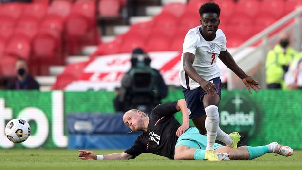 Bukayo Saka England Euro 2020 