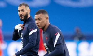 Kylian Mbappe and Karim Benzema France Euro 2020