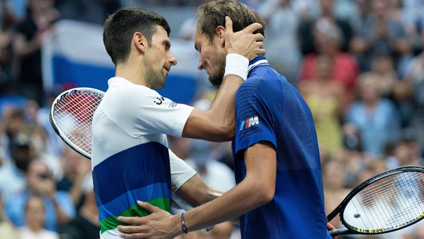 Daniil Medvedev  Novak Djokovic 