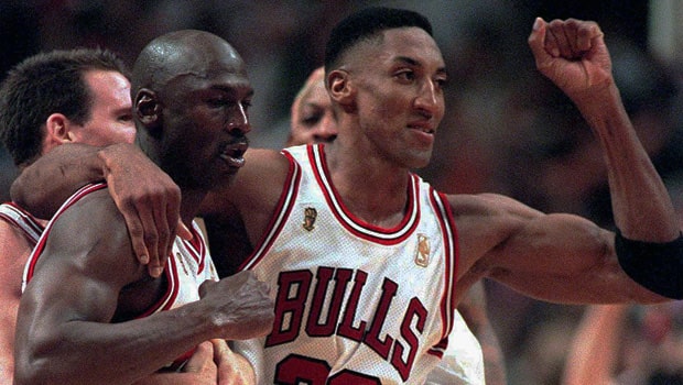 Scottie Pippen Michael Jordan