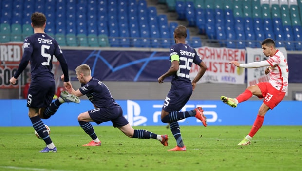 Andre Silva RB Leipzig Champions League  