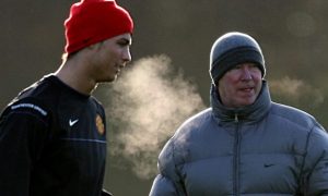 Cristiano Ronaldo and Sir Alex Ferguson