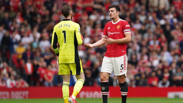 David de Gea and Harry Maguire  Manchester United