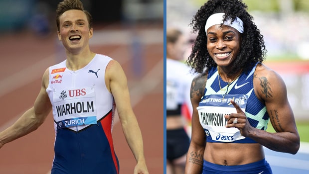 Elaine Thompson-Herah & Karsten Warholm 