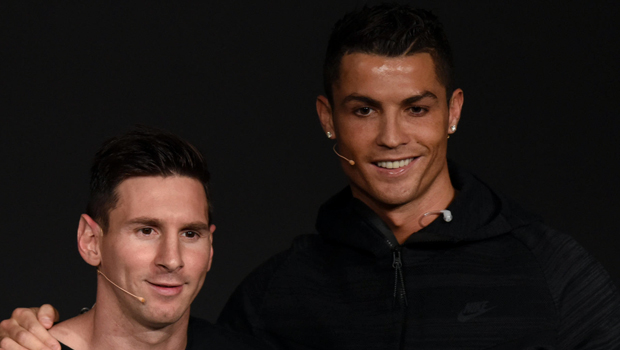 Cristiano Ronaldo and Lionel Messi 